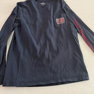 Vineyard Vines Dark Blue Crew Neck Shirt